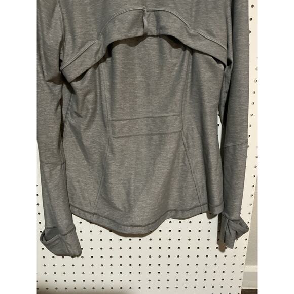 Lululemon Define Jacket Nulu Heather Gray Size 8 - Picture 6 of 7